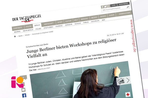 Junge Berliner bieten Workshops zu religiöser Vielfalt an